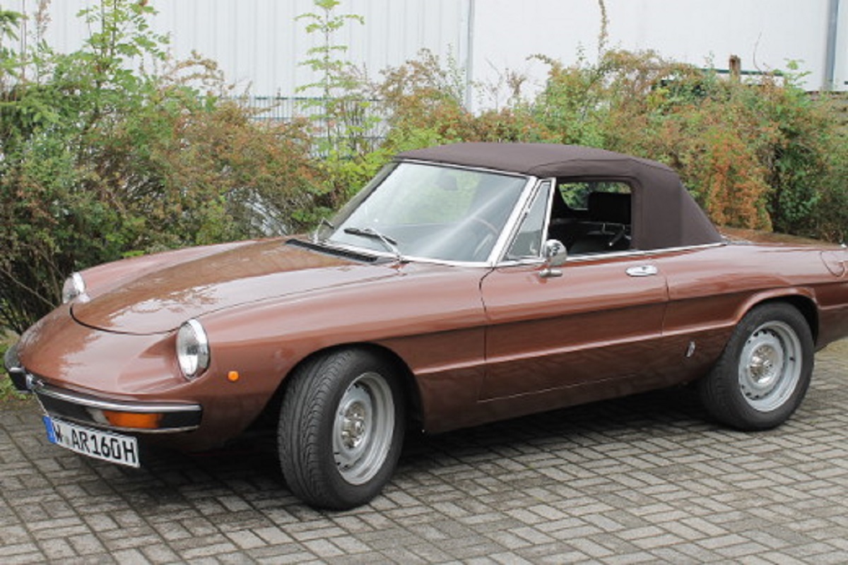 Alfa Spider Fastback Verdeck