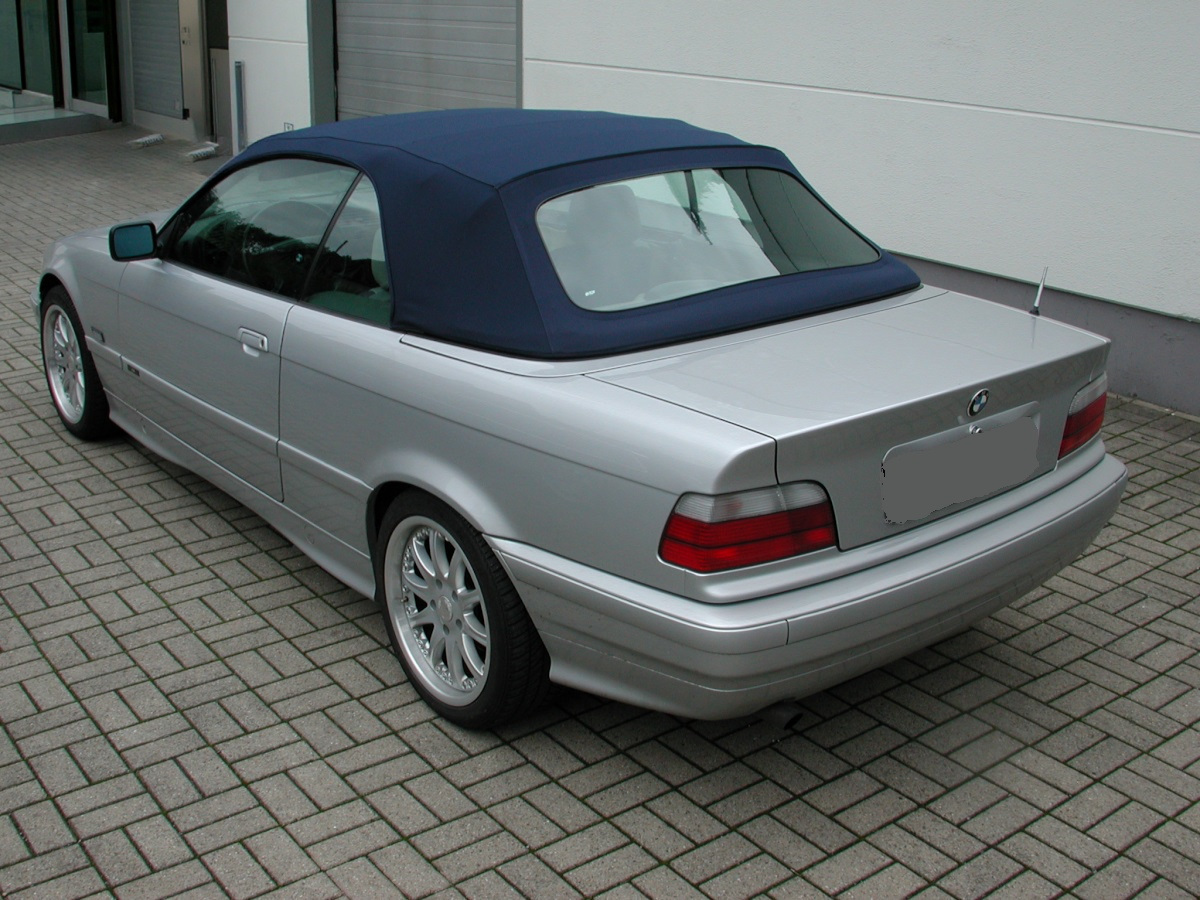 BMW, Cabrio, Silber, Cabrio, Dach